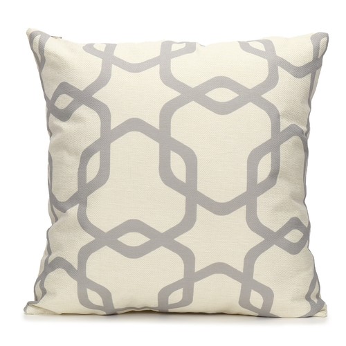 Geometric Pillowcases Cushion Covers Soft Throw Pillow Covers Sofa Bedroom 18" - Picture 40 of 59