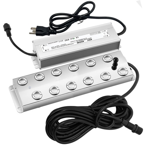 12 Head Ultrasonic Mist Maker 9000mL/H Ultrasonic Fogger/Humidifier IP67 400W - Picture 14 of 17