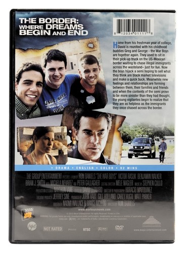 The War Boys DVD Movie 2009 | Drama Thriller | Benjamin Walker Victor Rasuk - Picture 3 of 3