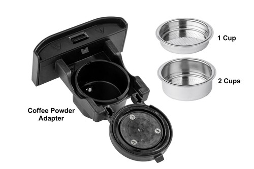 Tornado TCM-7042-GS 5 in 1 Multi-Kapsel-Kaffeemaschine - Bild 6 von 10