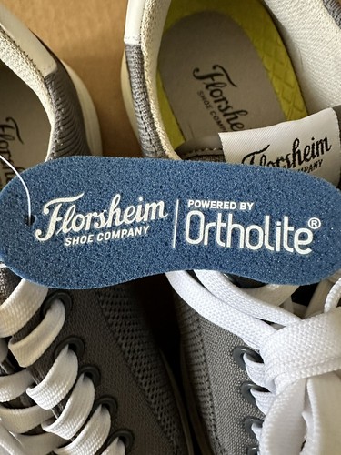 mens florsheim Heist Leisure Shoes, Size 8.5 M, Color Gray - Picture 5 of 12