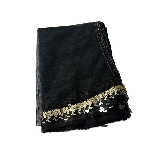 Damas Asiático Dupatta Mujer Moda Boda Dupatta Cuentas Chal Estola Musulmana - Imagen 4 de 4