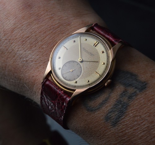 IWC Ultra Rare Calatrava Oversized 36,5mm 18k Rose Gold Fancy Lugs Cal.89 - Foto 13 di 24