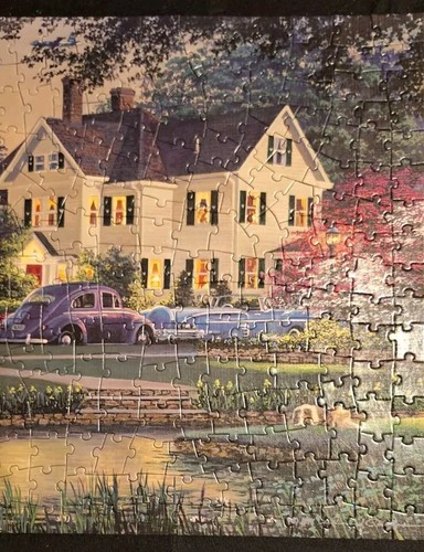 Spilsbury William S. Phillips "Courtyard" 300 große Teile komplettes Puzzle - Bild 3 von 15