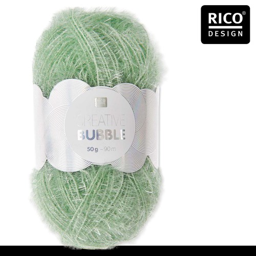 Rico Design 50 g Creative Bubble Schwammgarn Wolle Stricken Häkeln 57 Farben - Picture 121 of 226