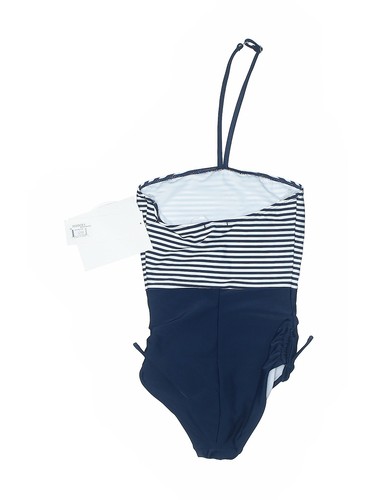 NWT Kate Mack Girls Blue One Piece Swimsuit 7 - Picture 2 of 2