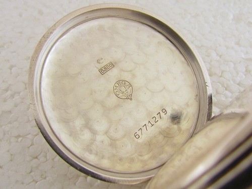 Omega World Time Antique 1916-1923 Swiss Beautiful Art Deco Silver Men Watch - Picture 9 of 15