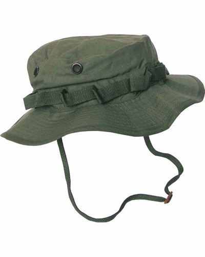 NEW: KombatUK US Army Style Jungle Military Webbing Durable Ripstop Boonie Hat - Picture 7 of 7