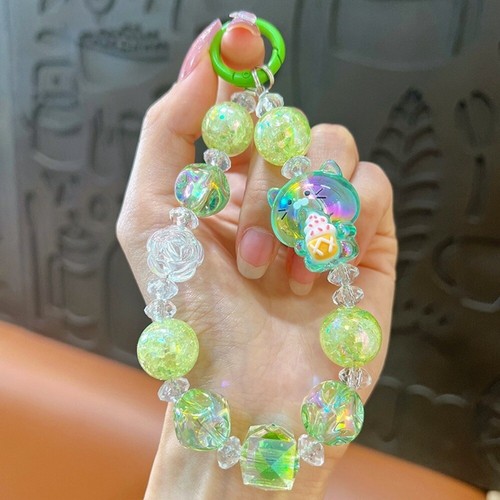 Beading Mobile Phone Chain Macaron Color Phone Charm Rope Girl - Zdjęcie 9 z 9