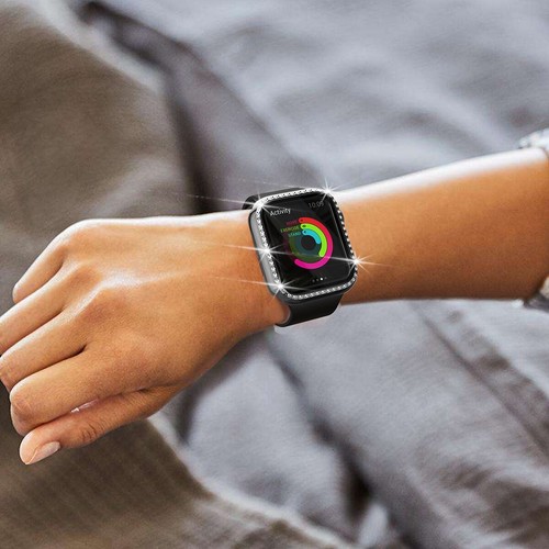Etui ochronne Bling do Apple Watch Case Series 9 8 7 6 5 4 3 2 Ultra SE 38-49mm - Zdjęcie 12 z 20