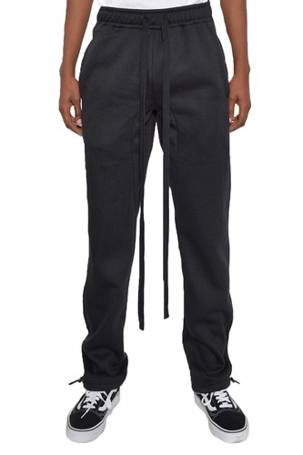 Unisex solide Laufhose Reißverschluss Knöchel und Baumwolle Lounge Loungewear Jogginghose - Bild 33 von 117