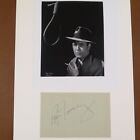 Regis Toomey Signed Card Photo 40s Movie Tv Actor G Men Dive Bomber Big Sleep