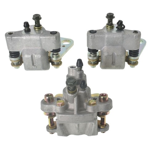 Pinzas de freno delanteras y traseras con pastillas para Polaris Sportsman 500 570 800 2008-2014 - Imagen 2 de 13