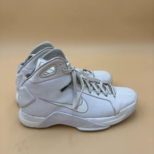 Nike Hyperdunk '08 Triple White Basketball Sneakers Men's Size 8 Hot