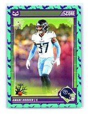 2024 Score Football #274 Amani Hooker A-Treat Green Bats Tennessee Titans