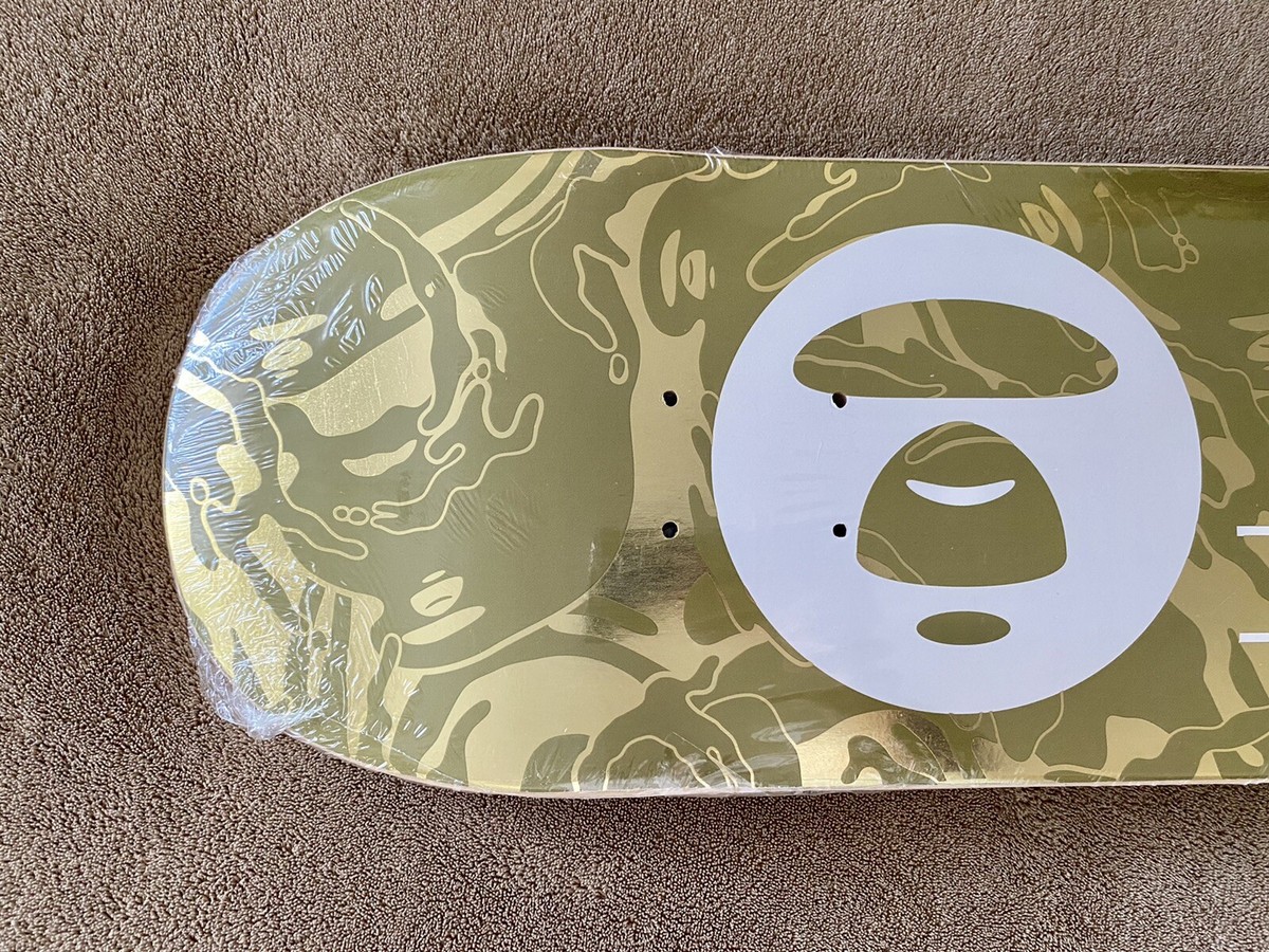 AAPE by A BATHING APE Skate Deck Skateboard Bape Camo Chrome