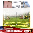 10x20ft Wedding Backdrop Stand Pipe Kit Curtain Veil Flower Frame Telescopic