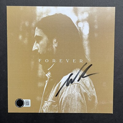 NOAH KAHAN STICK SEASON 直筆サイン入りカード付き Noah Kahan Stick Season SIGNED Autographed 8 X 8 Forever
