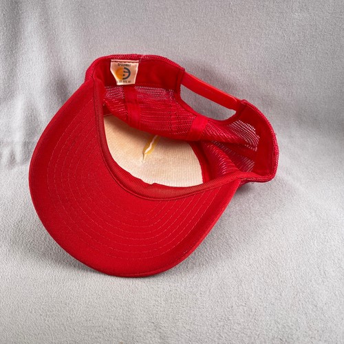 Gorra Reilly Towing Systems para hombre roja gorra de camionero malla trasera Speedway a cuadros - Imagen 7 de 12