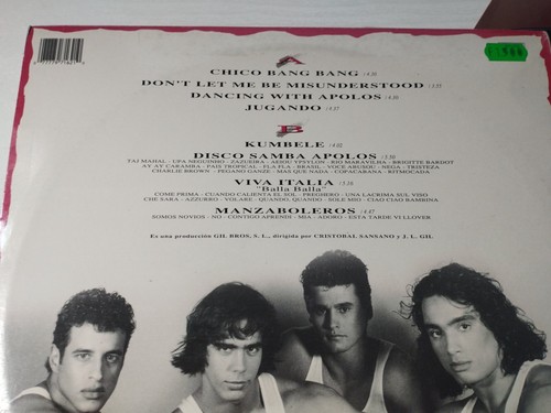 Apolos Apolos Pop Español EMI 1991 0407971621 - LP Vinilo 12" VG/VG - Photo 4 sur 5