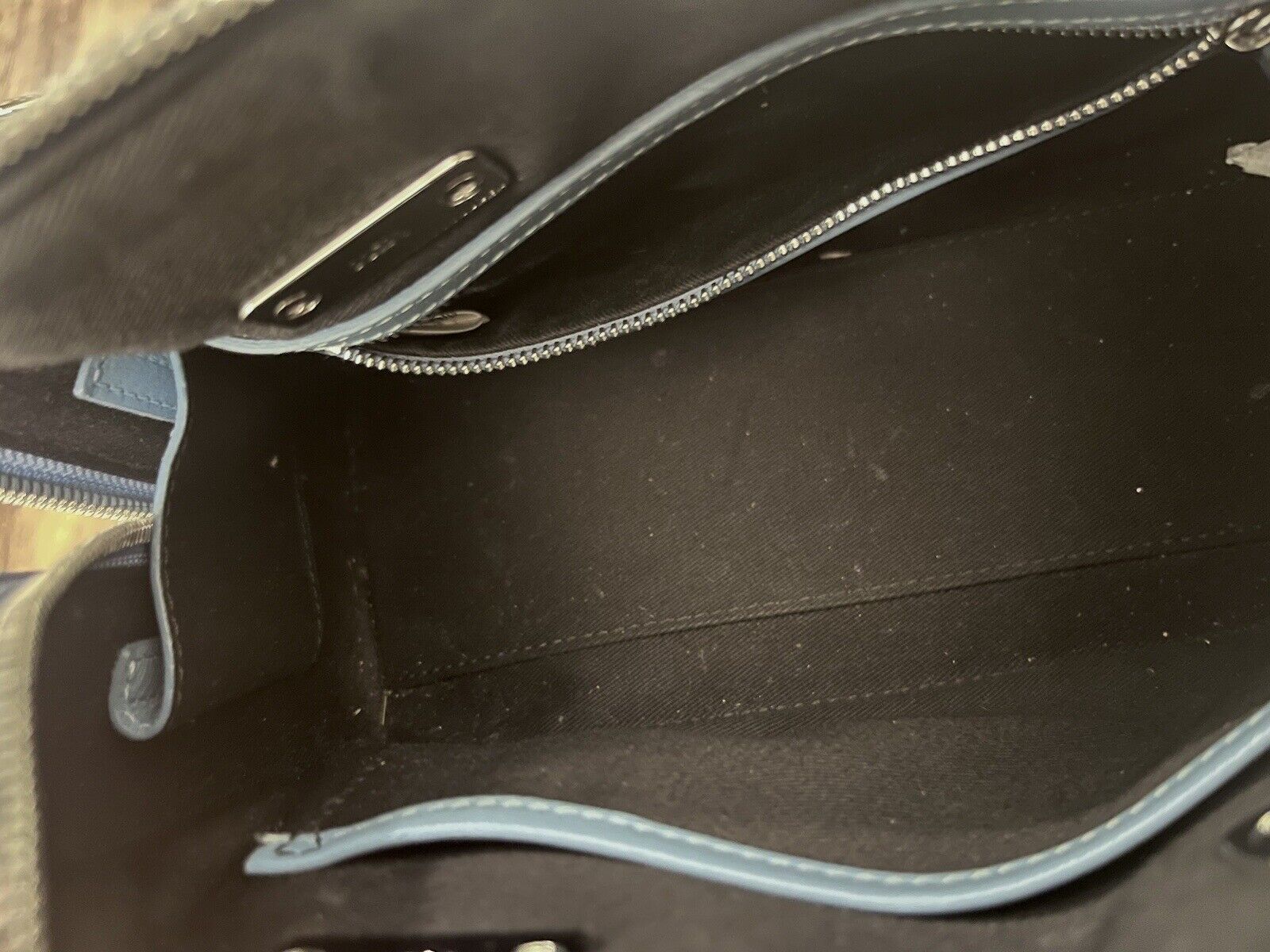 Authentic MCM Boston Leather Handbag—medium - image 10