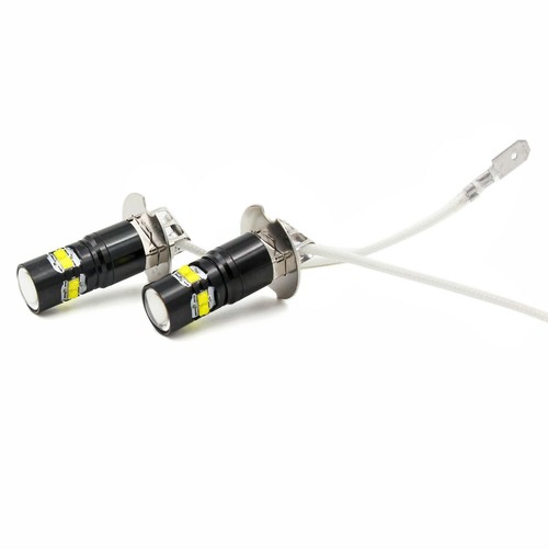 Alla Lighting LED H3 Pure White LED Fog Light Bulb Driving Lamp for Subaru Lexus - Picture 4 of 8