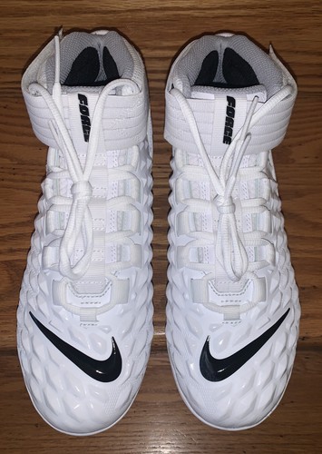 Nike Force Savage Pro 2 Football Cleats AH4000-100 Men's US 13.5 White NEW - Picture 6 of 12