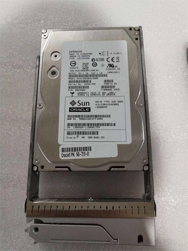 Sun 300GB 15K SAS 3.5" HARD DRIVE 540-7219-01 ORACLE 390-0481-02 W/ Tray - Picture 2 of 5