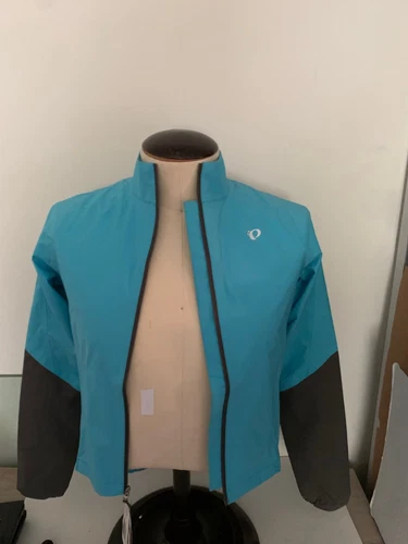 Pearl Izumi Women's Elite WxB Jacket / Waterproof Rain Jacket Blue Small NWT