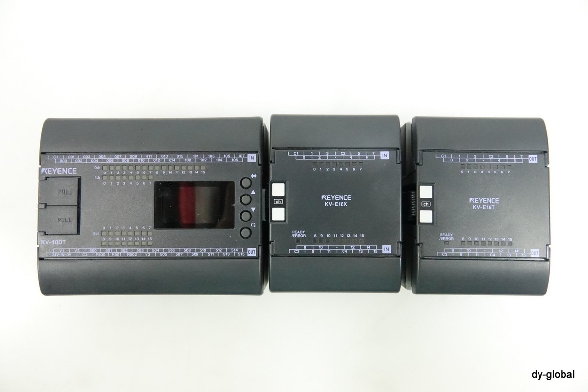 KEYENCE PLC Used KV-40DT, KV-E16X, KV-E16T PLC-I-657=7C26 | eBay KEYENCE PLC Used KV-40DT, KV-E16X, KV-E16T PLC-I-657=7C26 | eBay