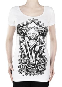shirt Horror Top Wit T Gothic Restyle Gargoyle OdZO0q