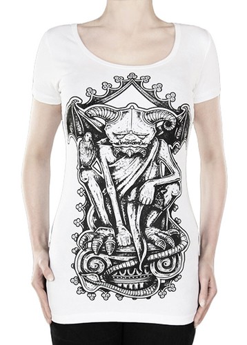 shirt Horror Top Wit T Gothic Restyle Gargoyle OdZO0q