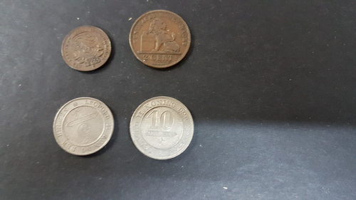 BELGIEN 1 C 1887+2 C 1905+10 C 1898+5 C 1895 - Imagen 2 de 2