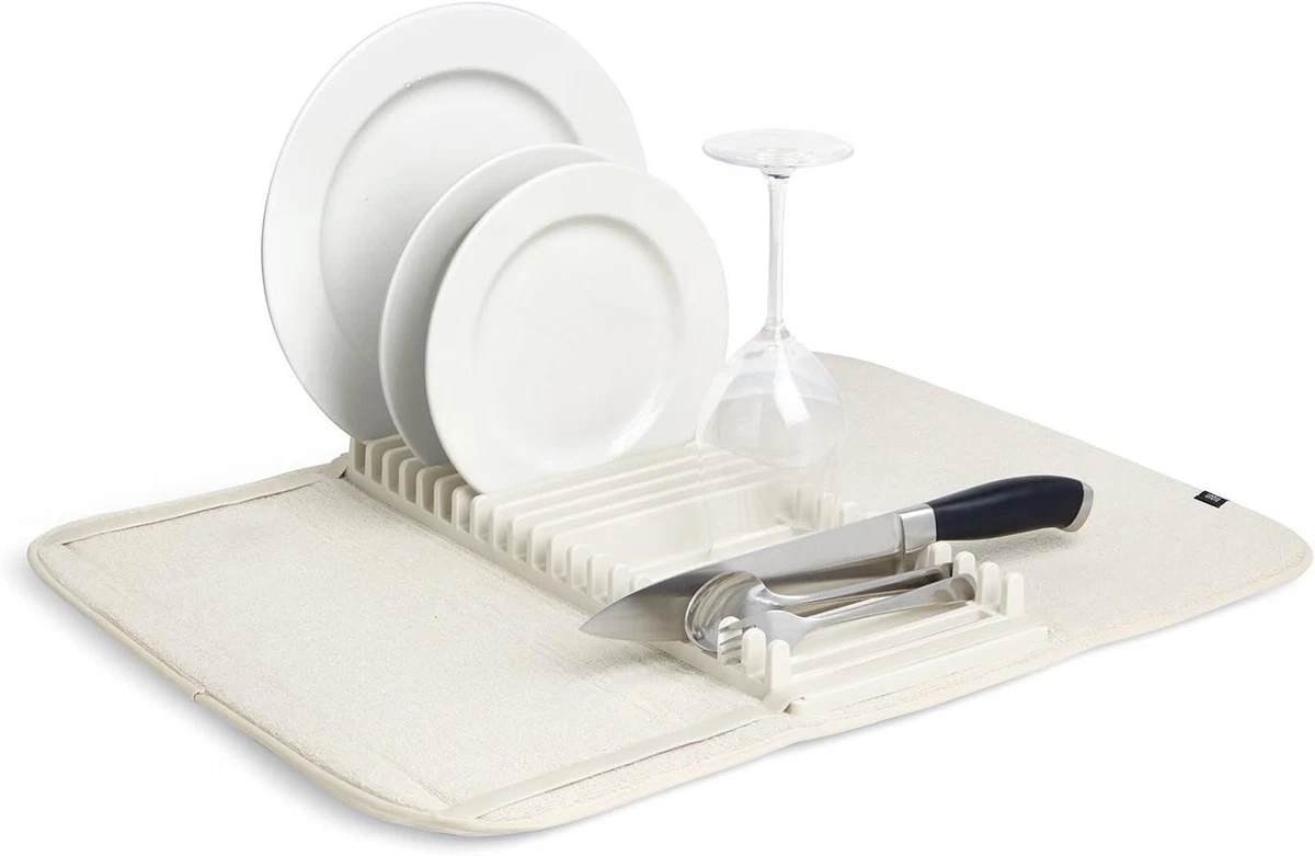 Countertop Dish Drying Rack with Dry Mat - UDry by Umbra