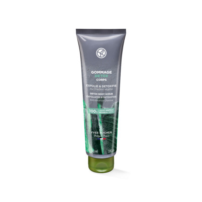 Yves Rocher Botanical Charcoal Detox Body Scrub 150 ml./5 fl.oz.