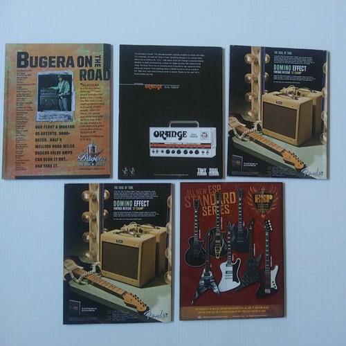 "Guitar World Magazine"- 2009 5 Back Issues With 2009 Holiday Issue - Picture 2 of 12