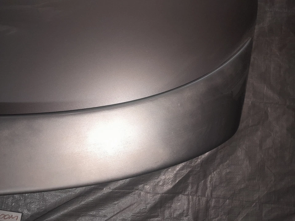 2004-2008 Mazda RX8 OEM REAR TRUNK LID DECK WITH SPOILER WING SILVER GREY 2005 Foto 2 de 4