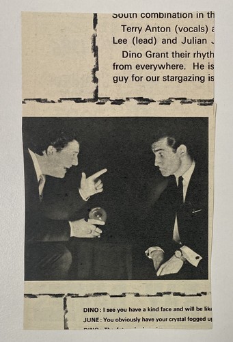 Clip promocional de prensa autógrafo firmado por Kinks Ray Davies - Imagen 2 de 2