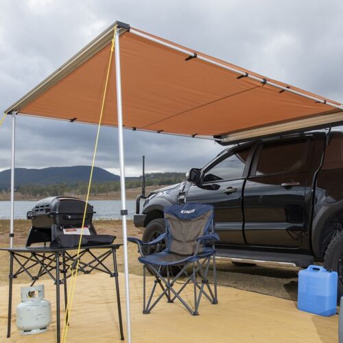 Adventure Kings 2x3m Waterproof Side Awning 4WD Camping SUV VAN UTE Car Shade - Picture 4 of 12