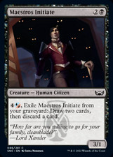 MAESTROS INITIATE X 4 N/M STREETS ON NEW CAPENNA MAGIC THE GATHERING