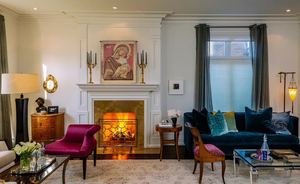 Madonna siglo XV religioso ruso icono tapiz italiano arte de pared colgante Foto 2 de 4