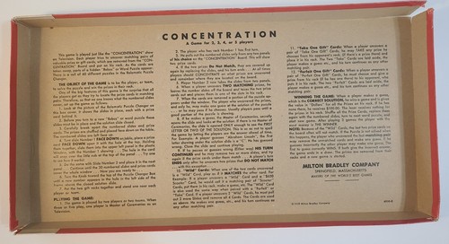 Concentration 1968 Twelfth Edition Rolomatic National Broadcasting Co Vintage  - Picture 2 of 7