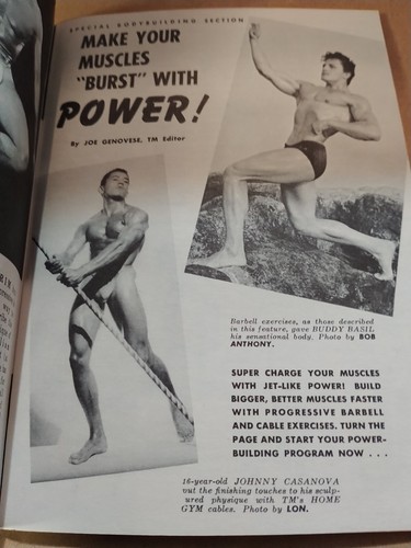 TM Tomorrow's Man June 1960 Vol. 8 No. 7 BODYBUILDING Magazine VG - Bild 3 von 4