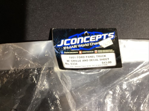 JConcepts 1951 Ford Panel Truck inch Grandma inch Clear Body:SMT10 JCO 0334 - Picture 4 of 4