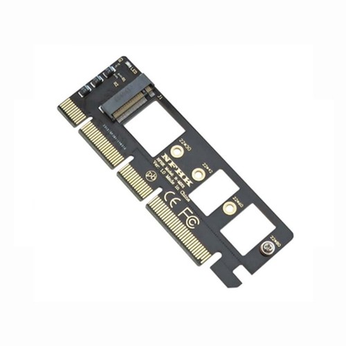 Carte d'extension adaptateur express M.2 NVMe SSD NGFF vers PCIE X4 X8 X16 - Photo 2/5