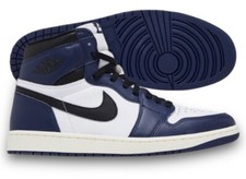 Air Jordan 1 Retro High OG 'Midnight Navy' Mens Basketball Size 11 DZ5485 401