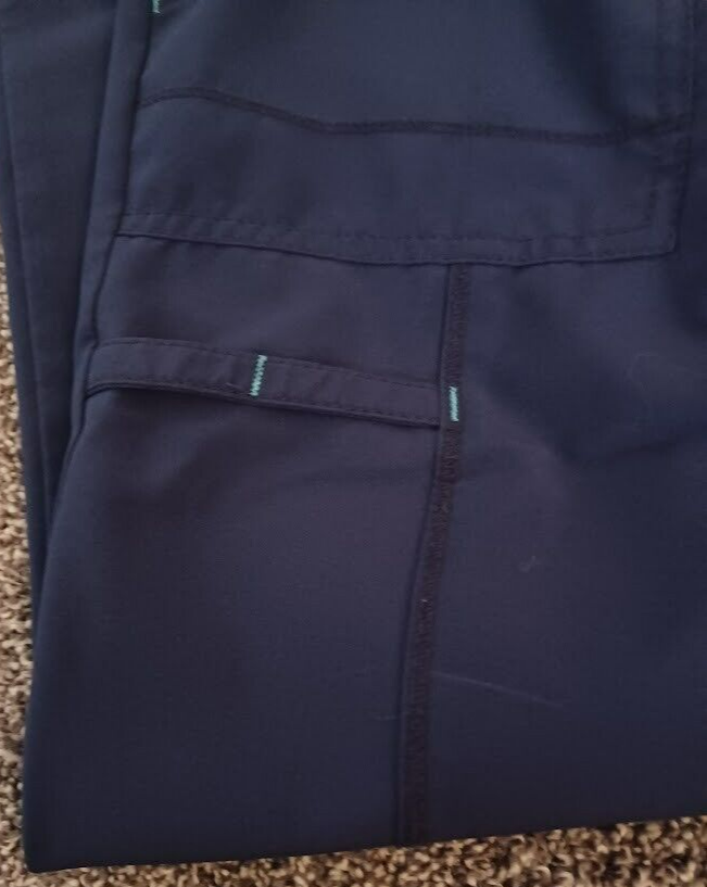 SCRUBSTAR Navy Blue Scrub Pants with Tie Waist Size XL eBay