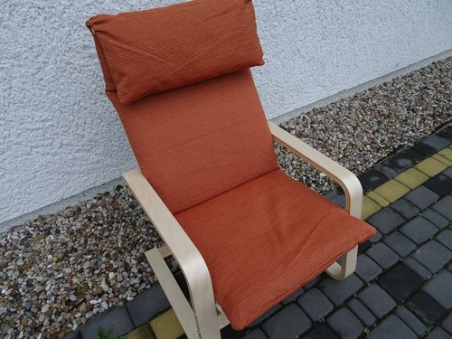 Cojín acolchado IKEA POANG PELLO para sillón IKEA cojín 7 cm buen producto - Imagen 3 de 23
