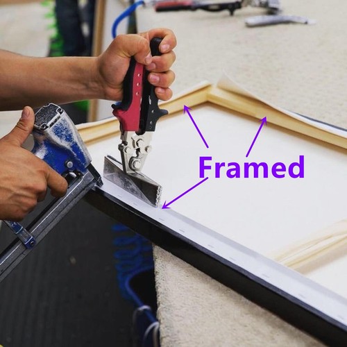 Alec Monopoly Canvas "Richie and Monopoly Surfing on Oil" Wall art - Picture 9 of 10