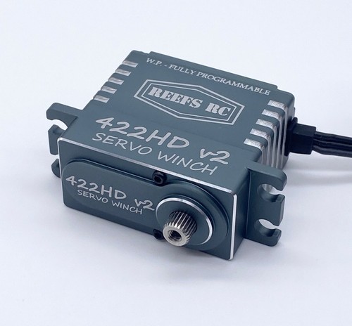 REEF's RC 422HDV2 High Torque WINCH SERVO built in controller hv PROGRAMMABLE - Picture 2 of 6
